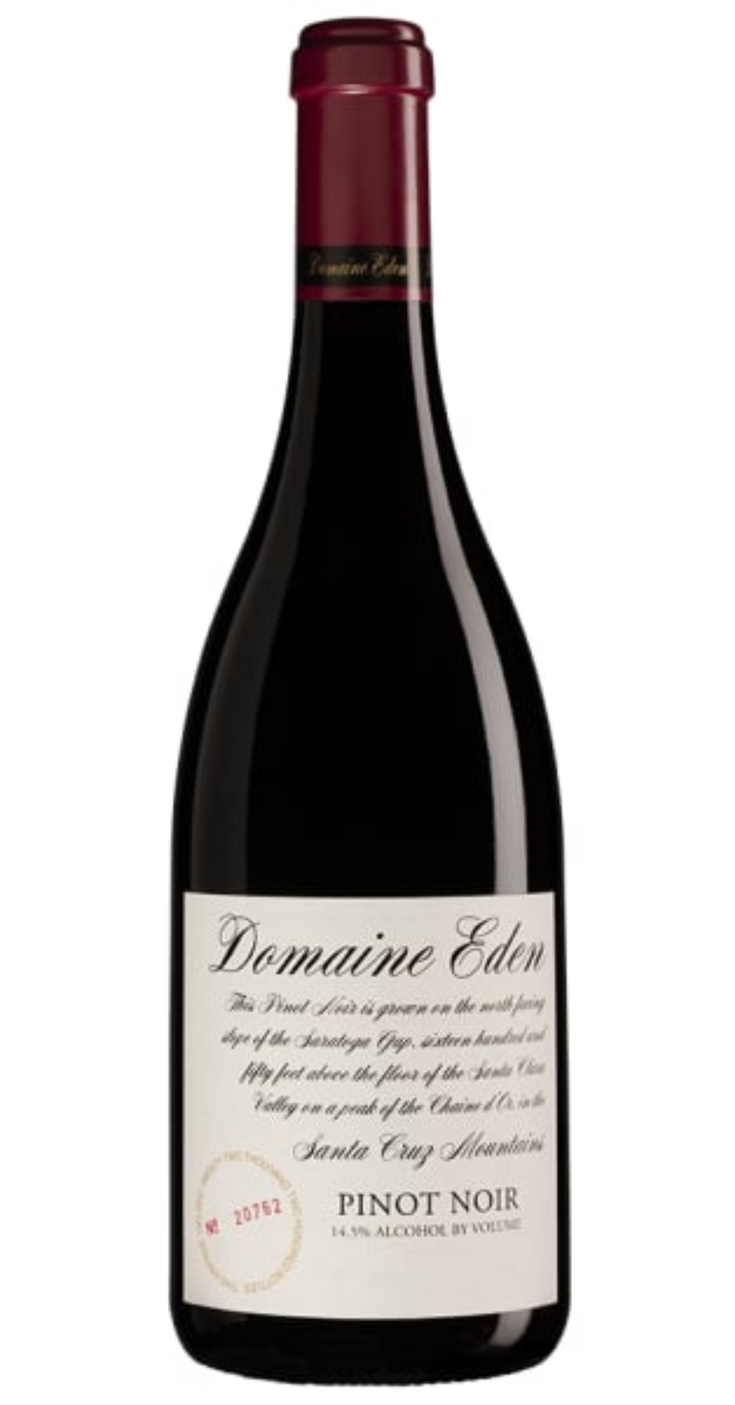 2018 Domaine Eden Pinot Noir